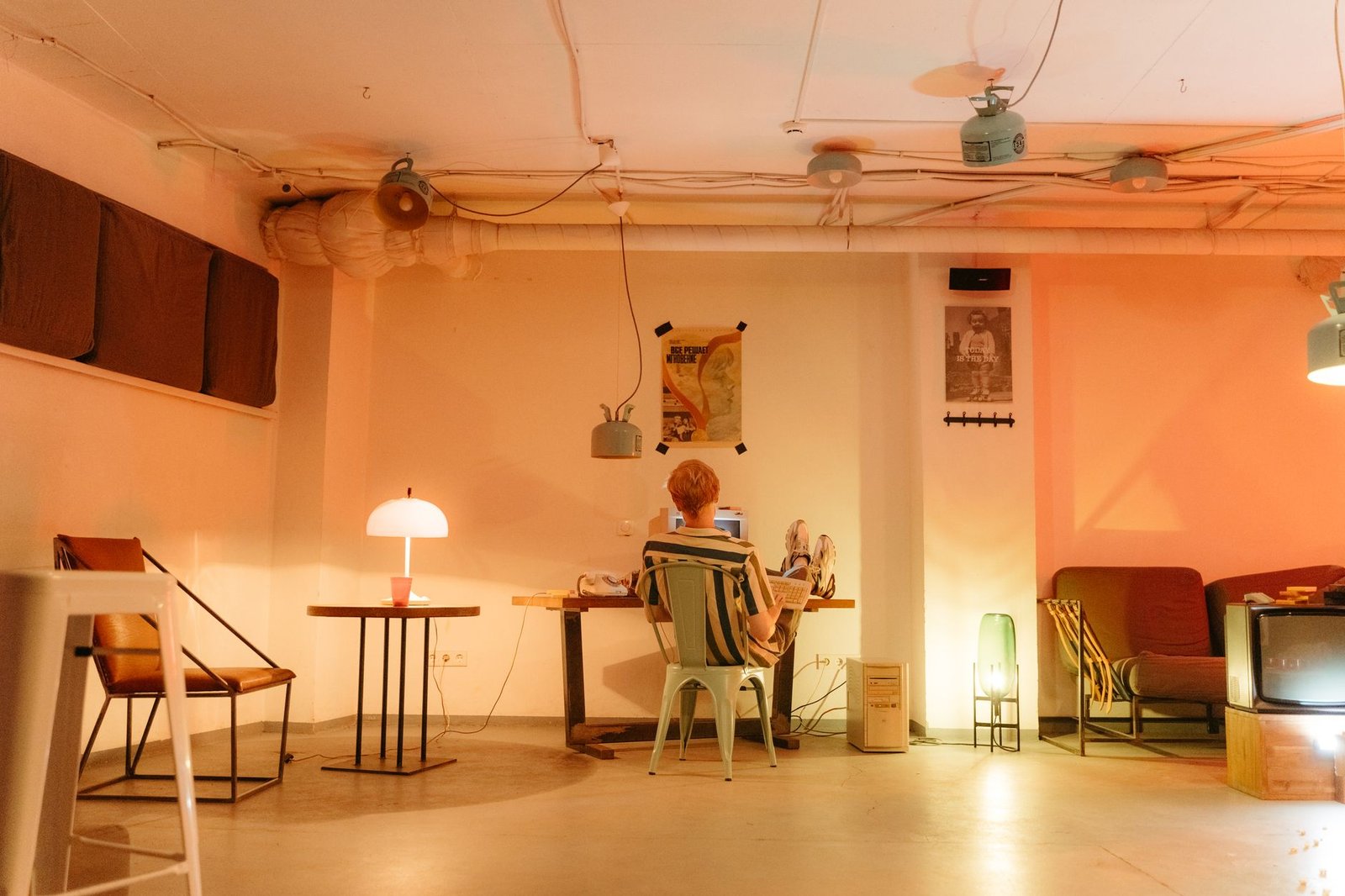 How to Light a Home Office With No Overhead Fixture (Your Options)
